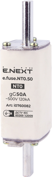 Siguranță CA E.FUSE NT0 50A E.NEXT