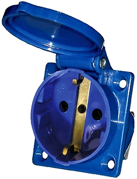 Steckdose für die Installation Schuko 16A 250V IP44 E.NEXT