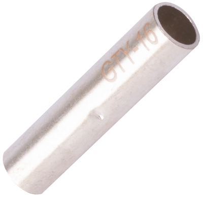 Tinned copper sleeve for one-sided crimping E.TUBE.STAND.GTY.16 E.NEXT