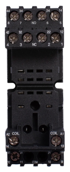Цокъл за междинно реле 5A 4CO DIN шина E.NEXT e.relay.pro