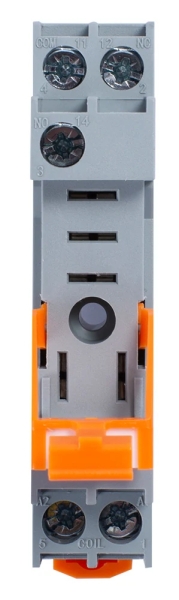 Socket for intermediate relay 12 A 1NO DIN rail e.relay.pro, E.NEXT