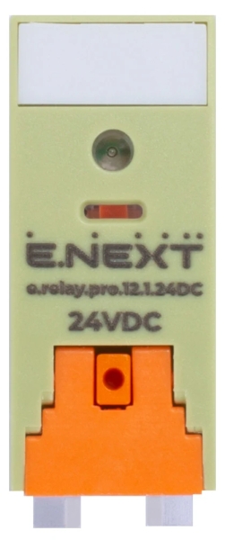 Intermediate relay 12 A 24 V DC 1NO e.relay.pro, E.NEXT