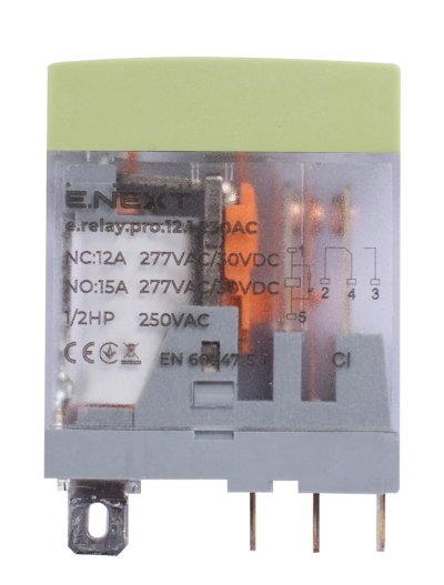 Intermediate relay 12 A 230 V AC 1NO e.relay.pro, E.NEXT