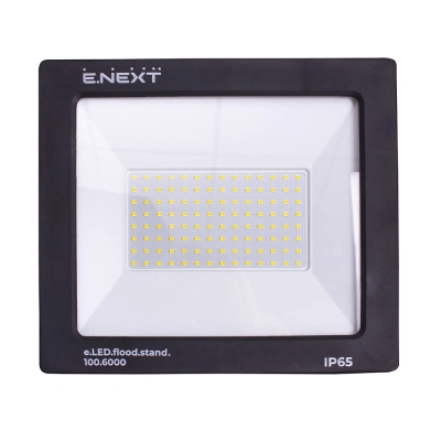 LED-Flutlichtstrahler e.LED.flood.standart.100.6000, 100W, 6000K E.NEXT