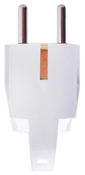 Щепсел битов e.plug.angle.005.16, със защита, 16А, ъглов бял, с дръжка E.NEXT