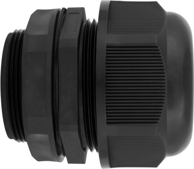 Conector impermeabil E.MG.Stand.40, IP68, negru E.NEXT