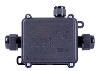 Distribution box e.wdb.cnp725.3t with terminal block, 138×98×42 mm, IP68, E.NEXT