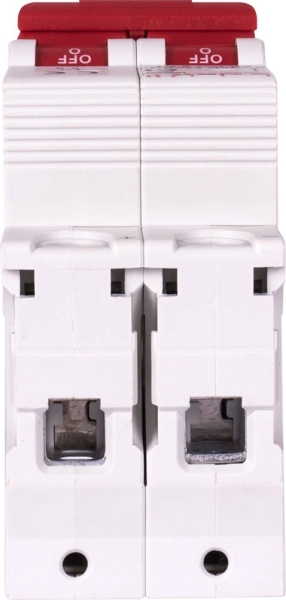 Întrerupător modular e.mcb.stand.60.DC.2.C50, 2p, 50A, C, 6kA, DC E.NEXT