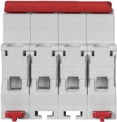 Modular circuit breaker e.mcb.stand.60.4.C25, 4p, 25A, C, 6 kA E.NEXT