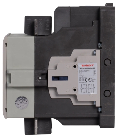 Contactor e.industrial.ukc.120.220, 120A, 220V, 1NO+1NC E.NEXT