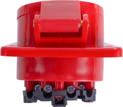 PRIZĂ INDUSTRIALĂ PENTRU PANOU E.SOCKET.PRO.4.32.DE PERETE, 4P., 380V, 32A (424) E.NEXT