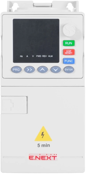 ЧЕСТОТЕН ИНВЕРТОР E.F-DRIVE.STAND.0R7S 0,75KW 1P/220V E.NEXT