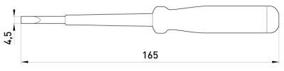 INDICATOR ȘURUBELNIȚĂ E.TOOL.TEST05 165X4, 5 CANALURI DREPTE AC100-500V E.NEXT