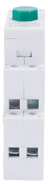 Din-rail button E.PB.DIN.GREEN, GREEN, E.NEXT