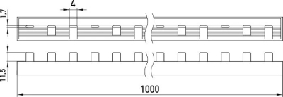 Connection basics E.BC.STAND.3.100, 3P., 100 A, E.NEXT