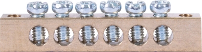 NULL BUS E.BSA.STAND.20.6, 6 HOLES X 20 A, E.NEXT