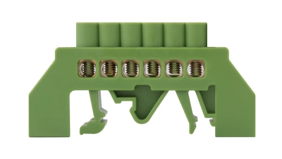 NULL BUSES E.BSI.PRO.2.6 GREEN IN INSULATED ENCLOSURE UNIVERSAL GREEN E.NEXT