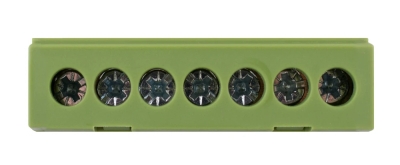 NULL RAILS E.BSI.PRO.1.7 GREEN FOR DIN-RAIL IN INSULATED ENCLOSURE GREEN E.NEXT