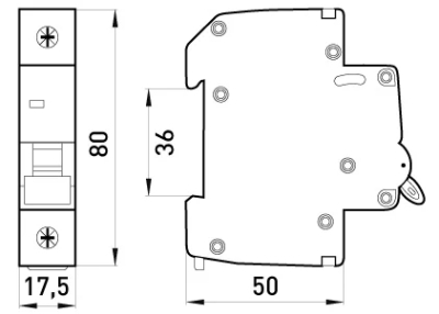 LOAD switch E.IS.PRO.1.125, 1P, 125 A, E.NEXT