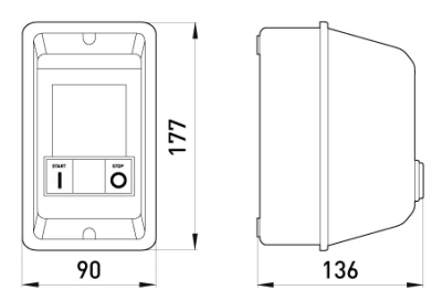 МАГНИТЕН ПУСКАТЕЛ E.INDUSTRIAL.UKQ.12MB, 400V, 12А E.NEXT