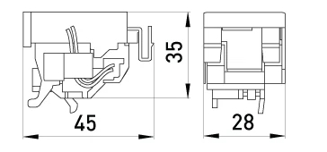 НЕЗАВИСИМ ИЗКЛЮЧВАТЕЛ E.INDUSTRIAL.UKM.250.FL.220, 220V E.NEXT