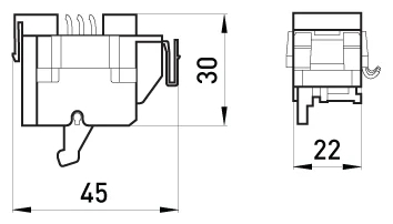 ZUSÄTZLICHER KONTAKT E.INDUSTRIAL.UKM.100.F E.NEXT