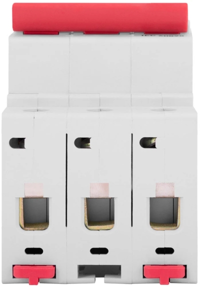 MODULAR CIRCUIT BREAKER E.MCB.STAND.45.3.C10, 3P, 10A, C, 4.5 KA E.NEXT