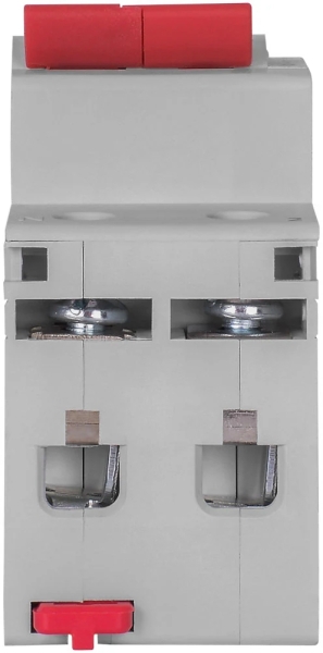 EARTHQUAKE CIRCUIT BREAKER WITH OVERCURRENT PROTECTION E.ELCB.STAND.2.C16.30, 2P, 16A, C, 30MA WITH SPLIT HANDLE E.NEXT