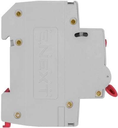 EARTHQUAKE CIRCUIT BREAKER WITH OVERCURRENT PROTECTION E.ELCB.STAND.2.C16.30, 2P, 16A, C, 30MA WITH SPLIT HANDLE E.NEXT