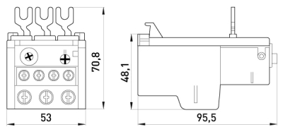 THERMOSCHUTZRELAIS E.INDUSTRIAL.UKH.40.36, NENNSTROM 40A, EINSTELLBEREICH 24-36 A E.NEXT