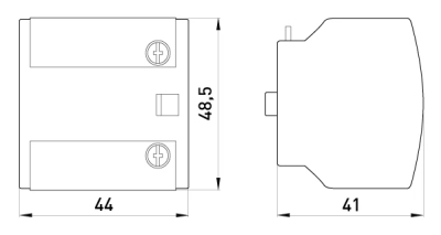 ШУНТОВЕ E.INDUSTRIAL.AC.50 НА КОНТАКТОР E.INDUSTRIAL.UKC.85 E.NEXT