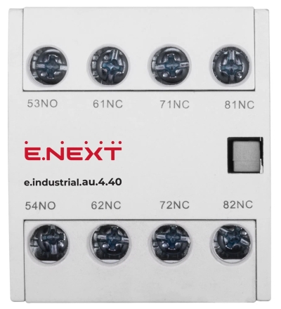 ZUSÄTZLICHER KONTAKT E.INDUSTRIAL.AU.4.40, 4NO E.NEXT