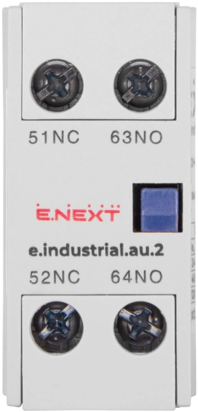 CONTACT SUPLIMENTAR E.INDUSTRIAL.AU.2.11, 1NO+1NC E.NEXT