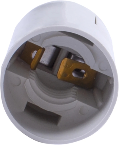 DULIE PENTRU LAMPĂ DIN PLASTIC E14, ALB. DULIE PENTRU LAMPĂ E14. PL. ALB E.NEXT