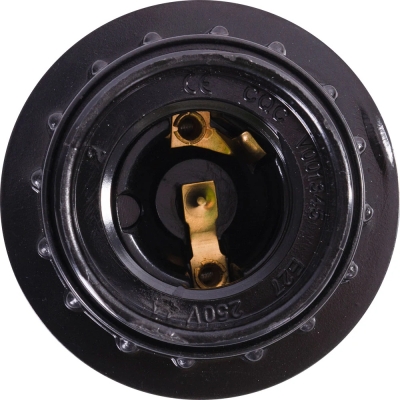 E27 Bakelit Lampenfassung mit Mutter, schwarz E.Lamp Socket With Nut.E27.BK.BLACK E.NEXT