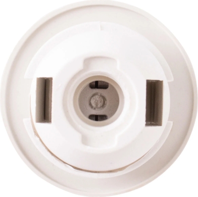ФАСУНГ ПЛАСТМАСОВ Е14 С ГАЙКА, БЯЛ E.LAMP SOCKET WITH NUT.E14.PL.WHITE E.NEXT