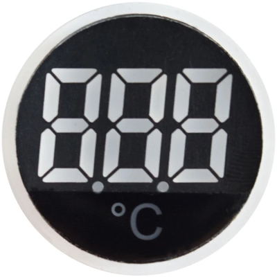 ИНДИКАТОР ЗА ТЕМПЕРАТУРА LED E.AD22.TEMP, Ø22ММ, AC 80-380V, -25…+199 °C ЗЕЛЕН E.NEXT