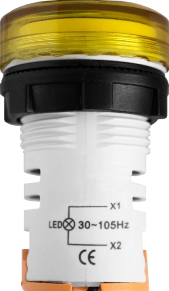 ИНДИКАТОР ЗА ЧЕСТОТА LED E.AD22.FR, Ø22ММ, 30-105 HZ E.NEXT