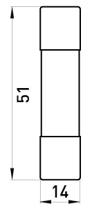 SIGURANȚĂ E.FUSE.145 1.50A, 14X51, 50A E.NEXT