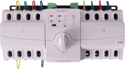 Automatischer Netzumschalter (ATS) e.pro.ats.4.63, 4P, 63 A, E.NEXT