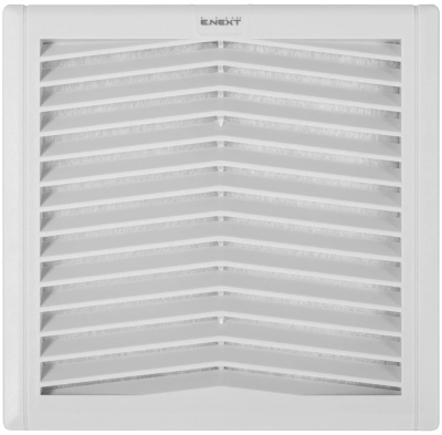 Grilă filtrantă pentru tablouri electrice e.climat.filter.pro.204, pentru ventilator 120×120 mm, IP54, E.NEXT