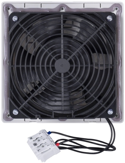 Ventilator cu grilă filtrantă e.climat.fanfilter.pro.152, 131×131 mm, IP54, E.NEXT