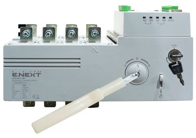 Automatic transfer switch (ATS) e.pro.ats.4.250, 4P, 250 A, E.NEXT